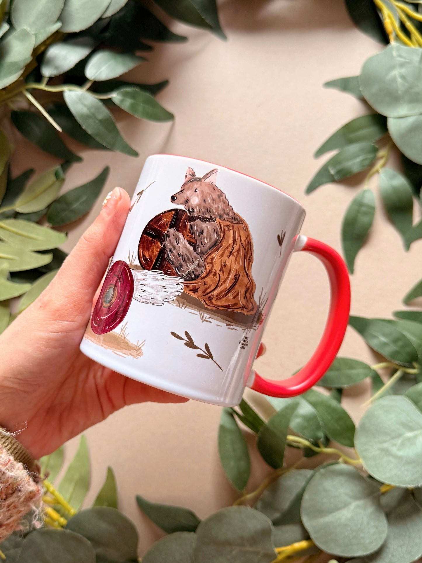 Warrior Wolves Ceramic Mug