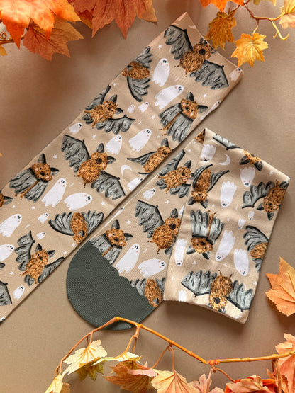 Bat Ghost Sock