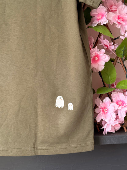 Sunflower Ghost T-Shirt - Organic Cotton