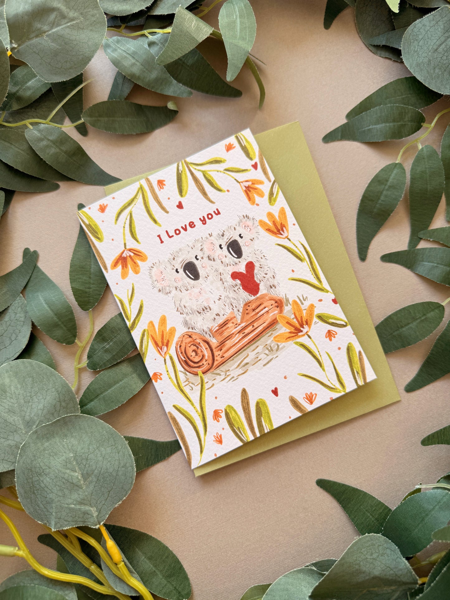 Koala Love Card