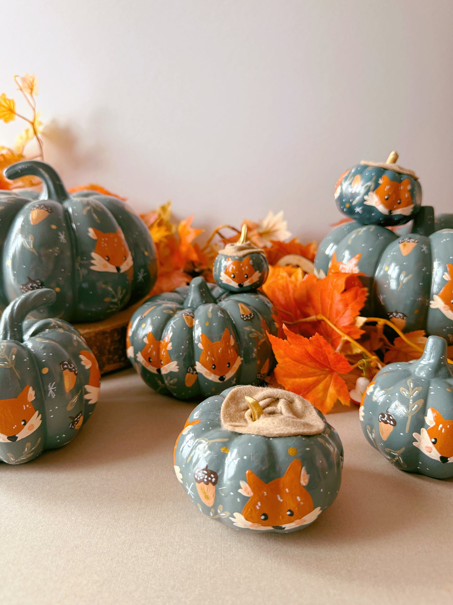 Fox Pumpkins