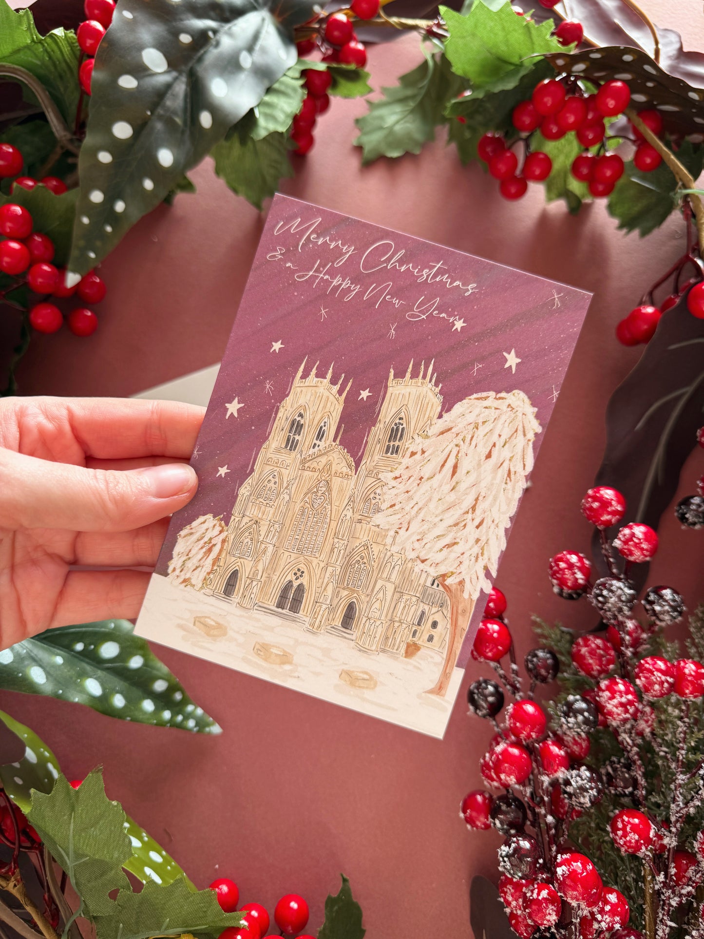 Aurora York Minster Christmas Card