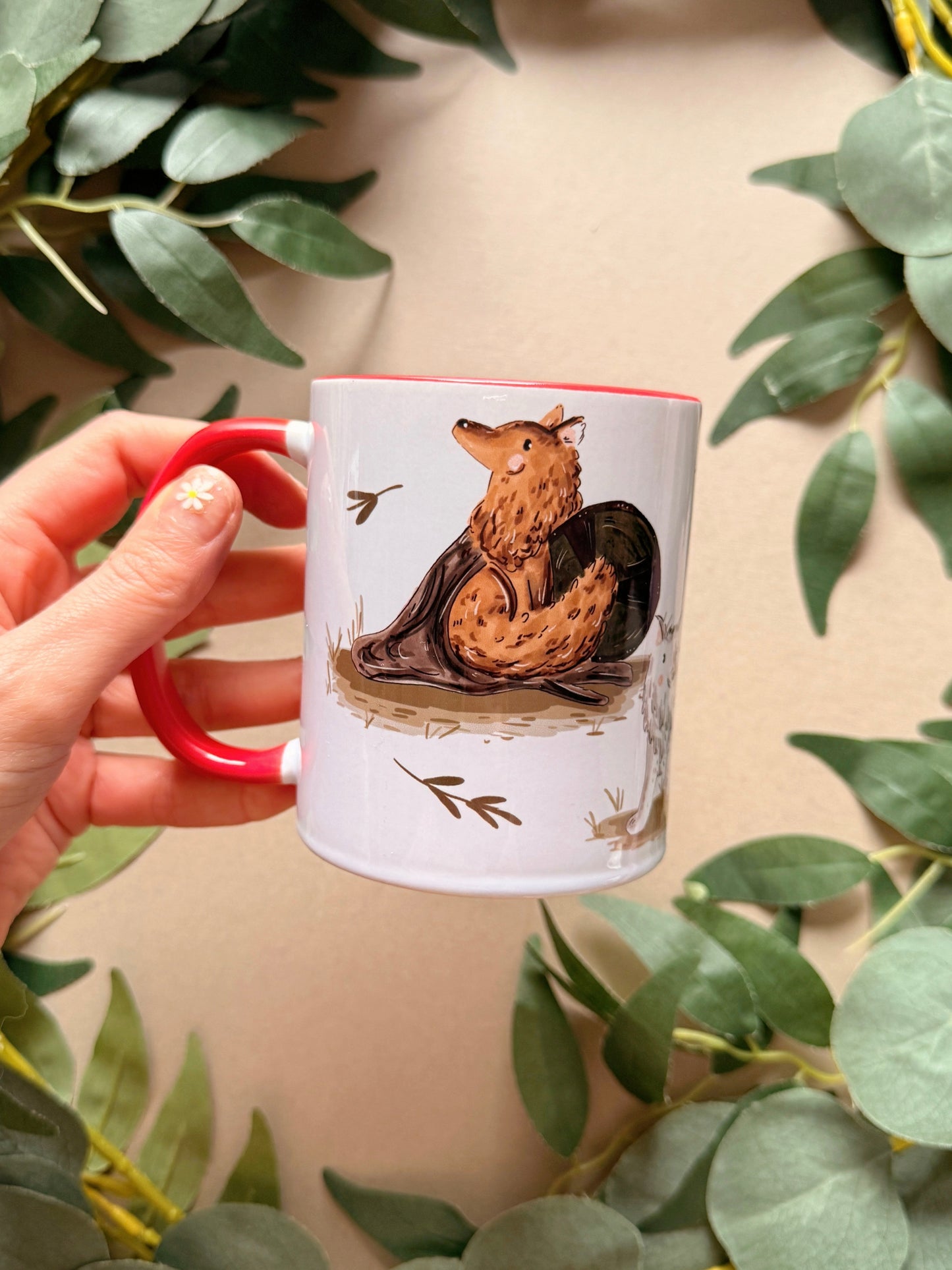 Warrior Wolves Ceramic Mug
