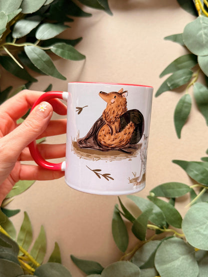 Warrior Wolves Ceramic Mug