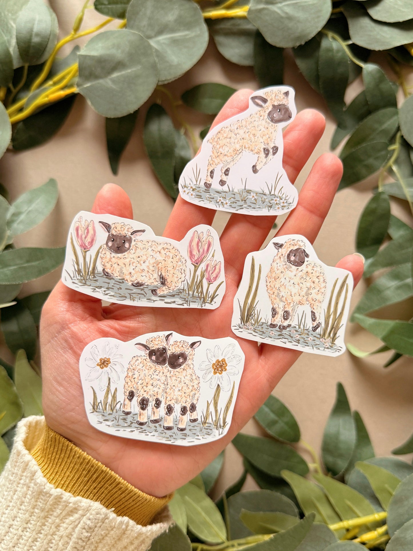 Lamb Sticker