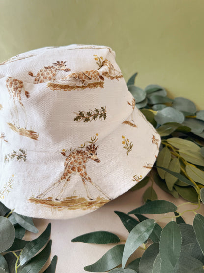 Giraffe Pattern Bucket Hat