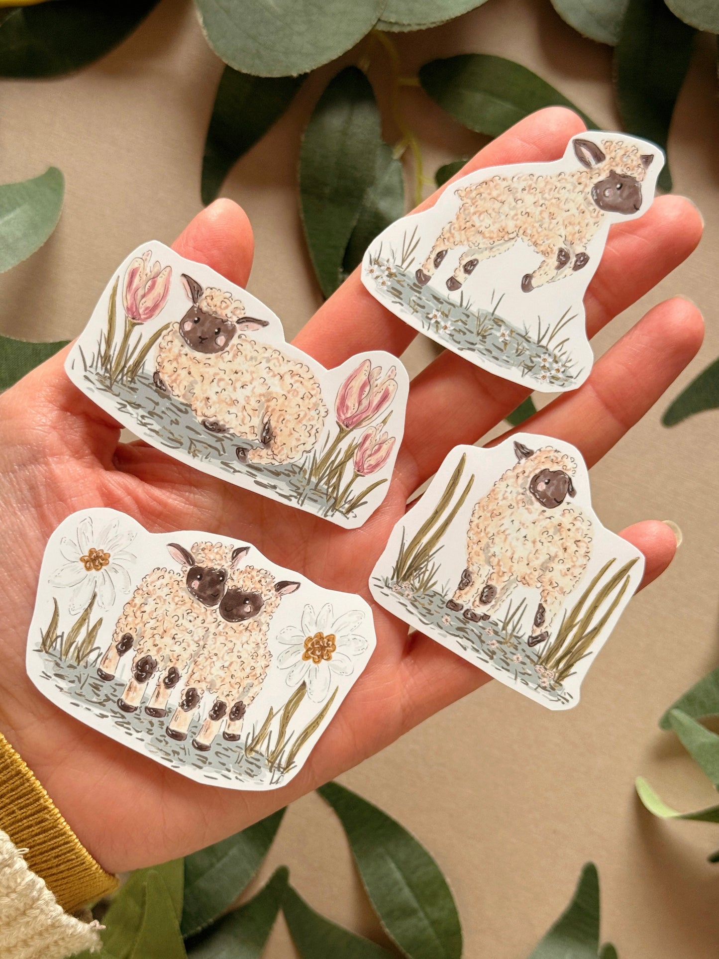 Lamb Sticker