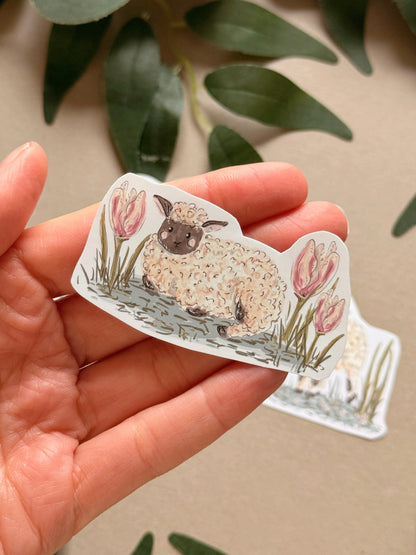 Lamb Sticker