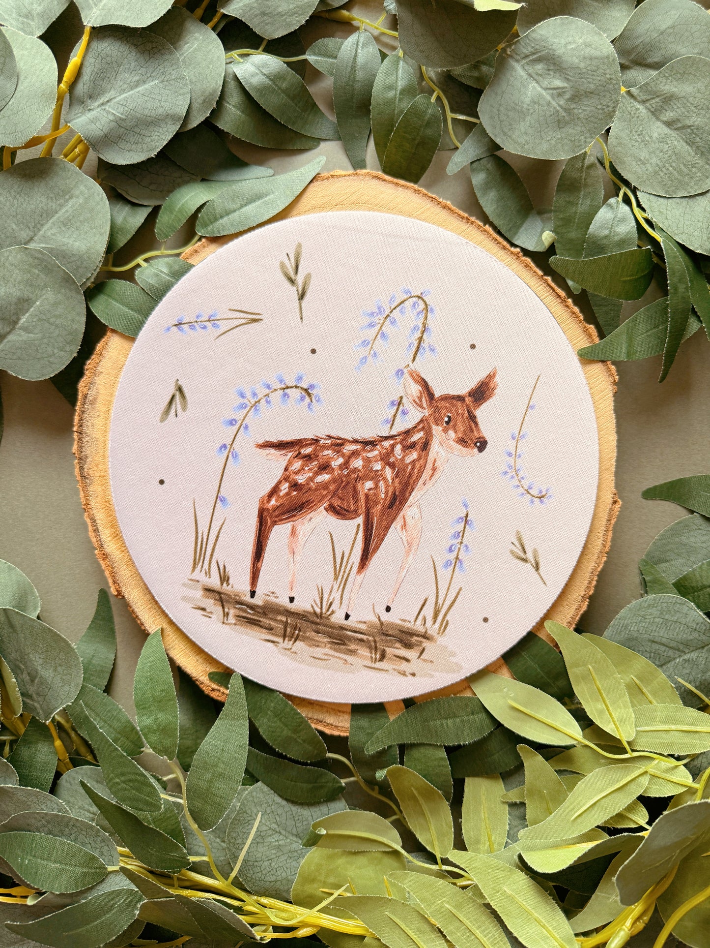 Spring Deer Mousemat