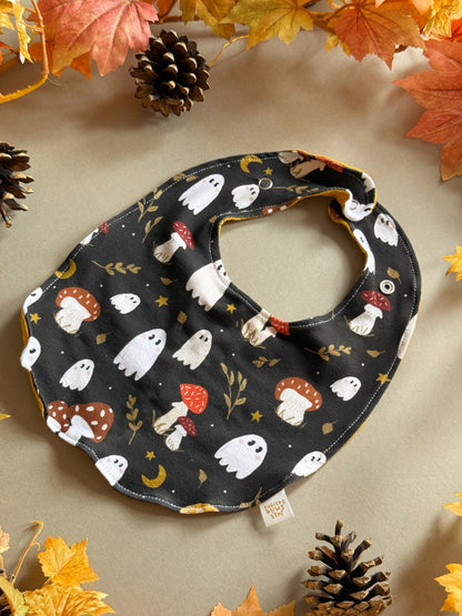Mushroom Ghost Bib