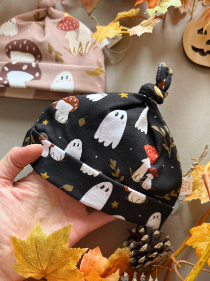 Mushroom Ghost Baby Hat