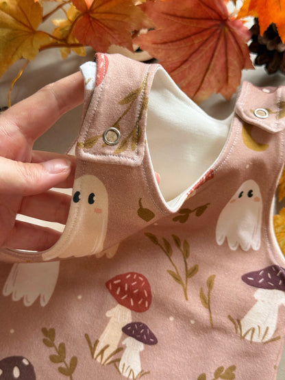Mushroom Ghost Romper