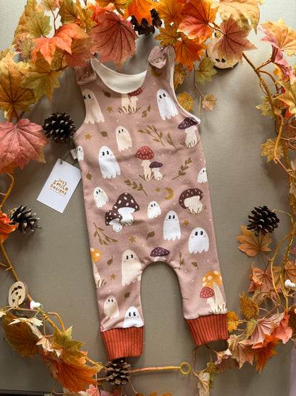 Mushroom Ghost Romper