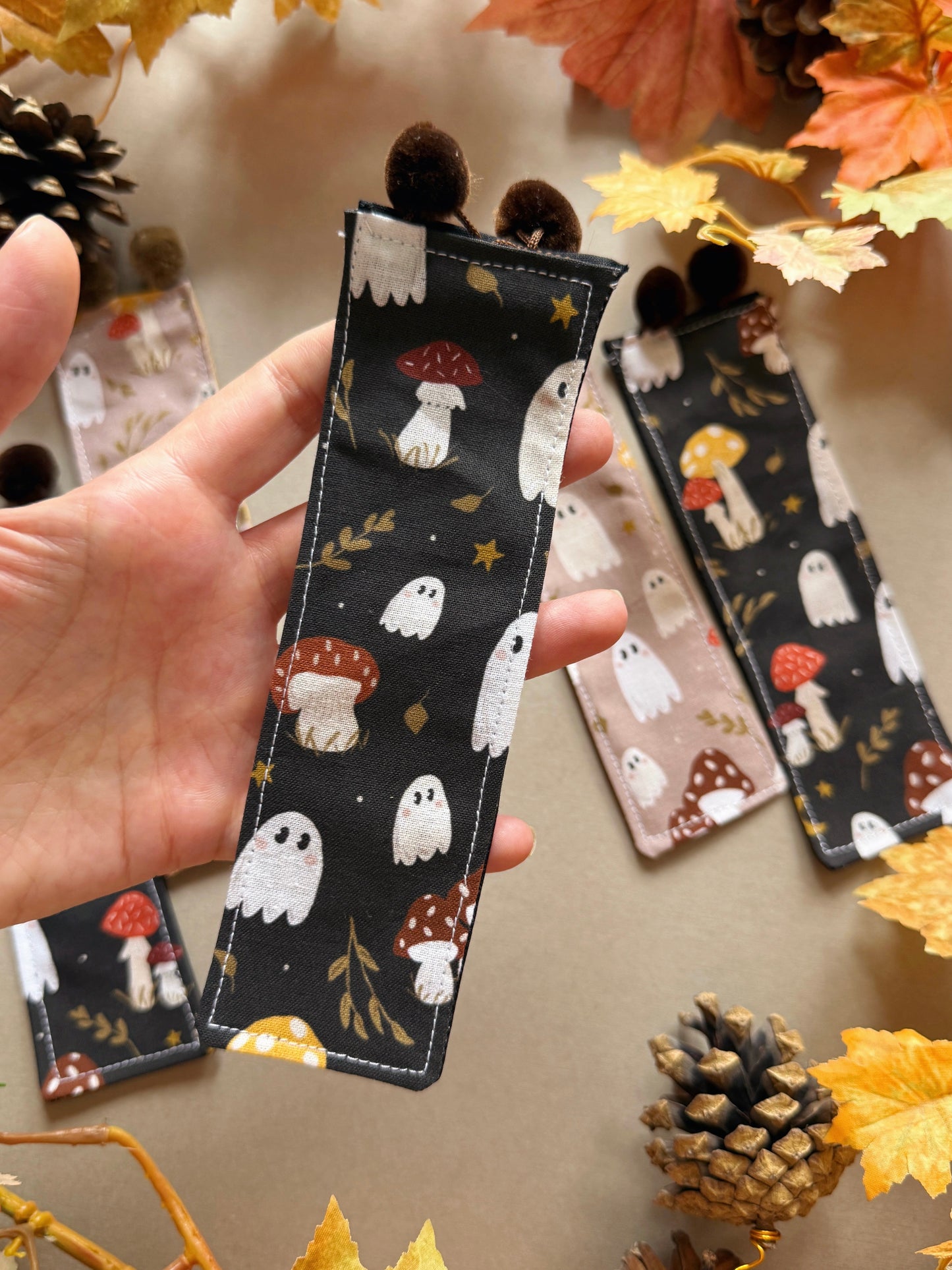 Mushroom Ghost Bookmark