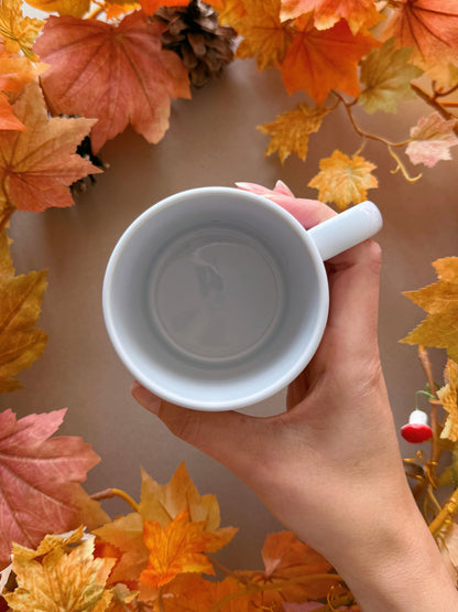 Mushroom Ghost Mug - Tan