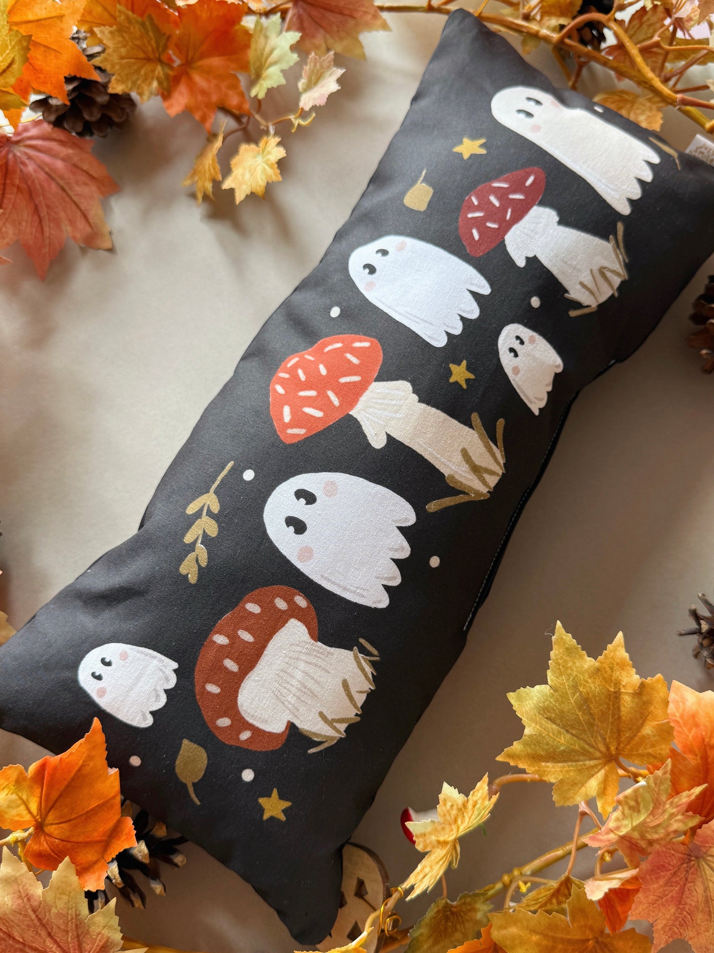 Mushroom Ghost Cushion