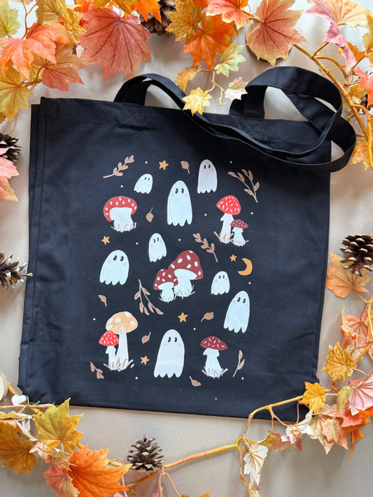 Mushroom Ghosts Giant Tote Bag
