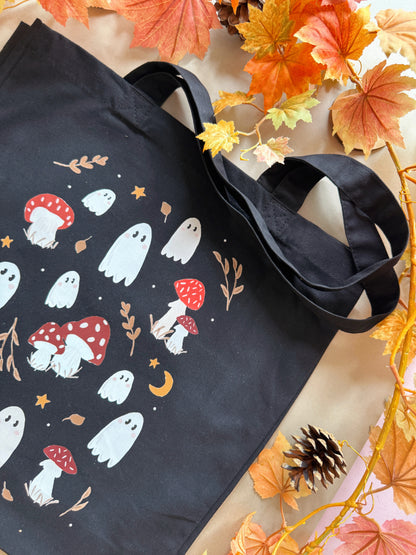 Mushroom Ghosts Giant Tote Bag