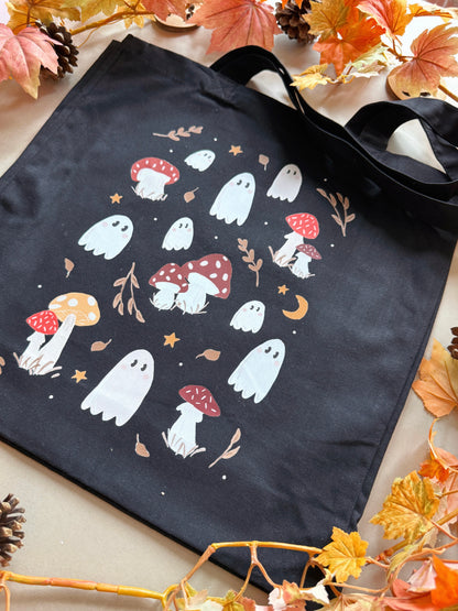 Mushroom Ghosts Giant Tote Bag