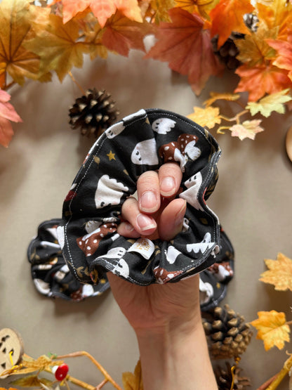 Mushroom Ghost Scrunchy