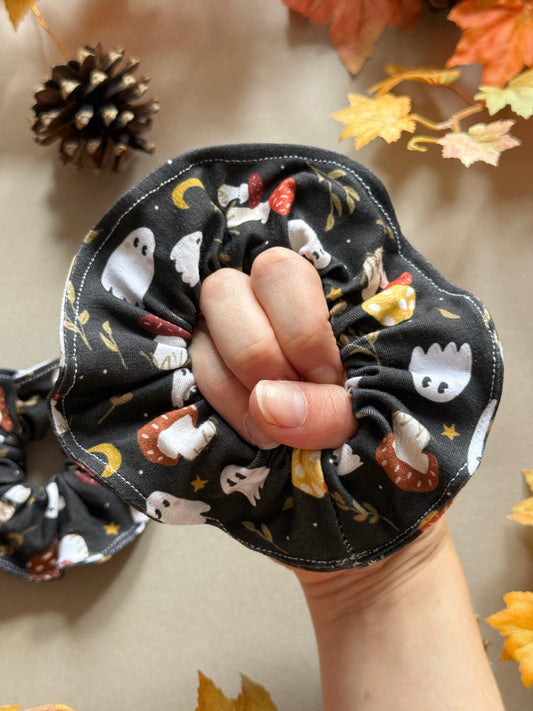 Mushroom Ghost Scrunchy