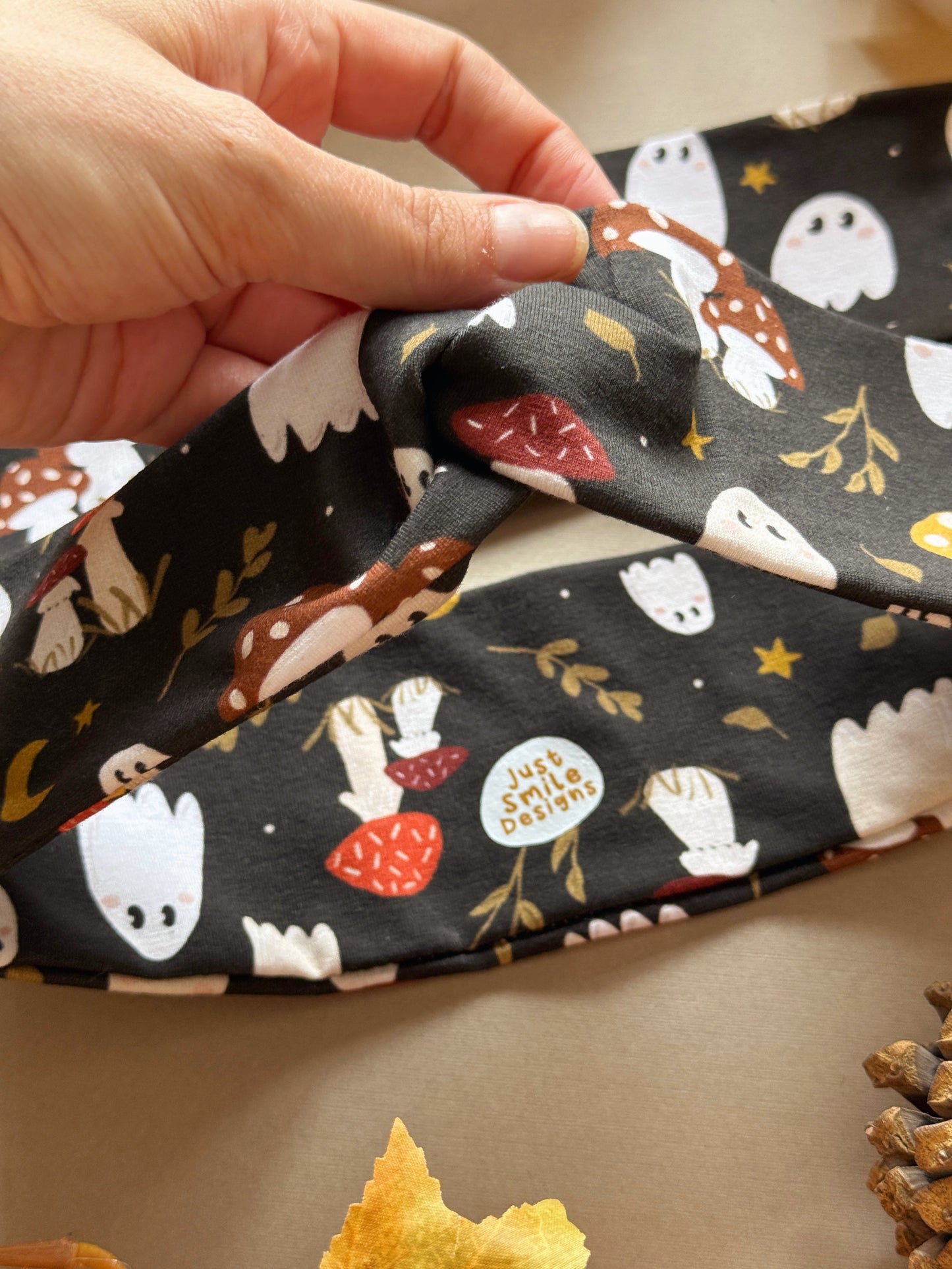 Mushroom Ghost Headband