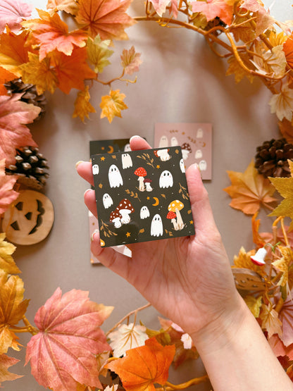 Mushroom Ghost Magnet