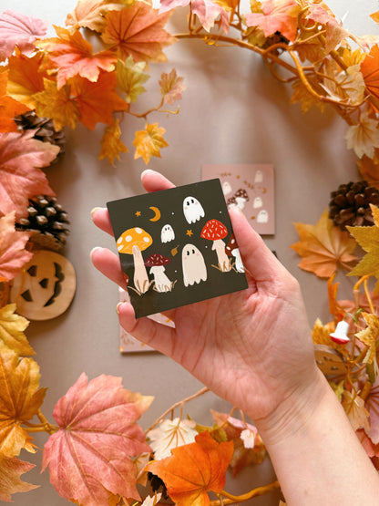 Mushroom Ghost Magnet