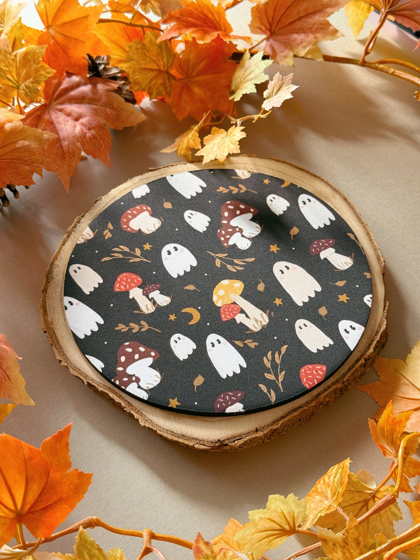 Mushroom Ghost Mousemat