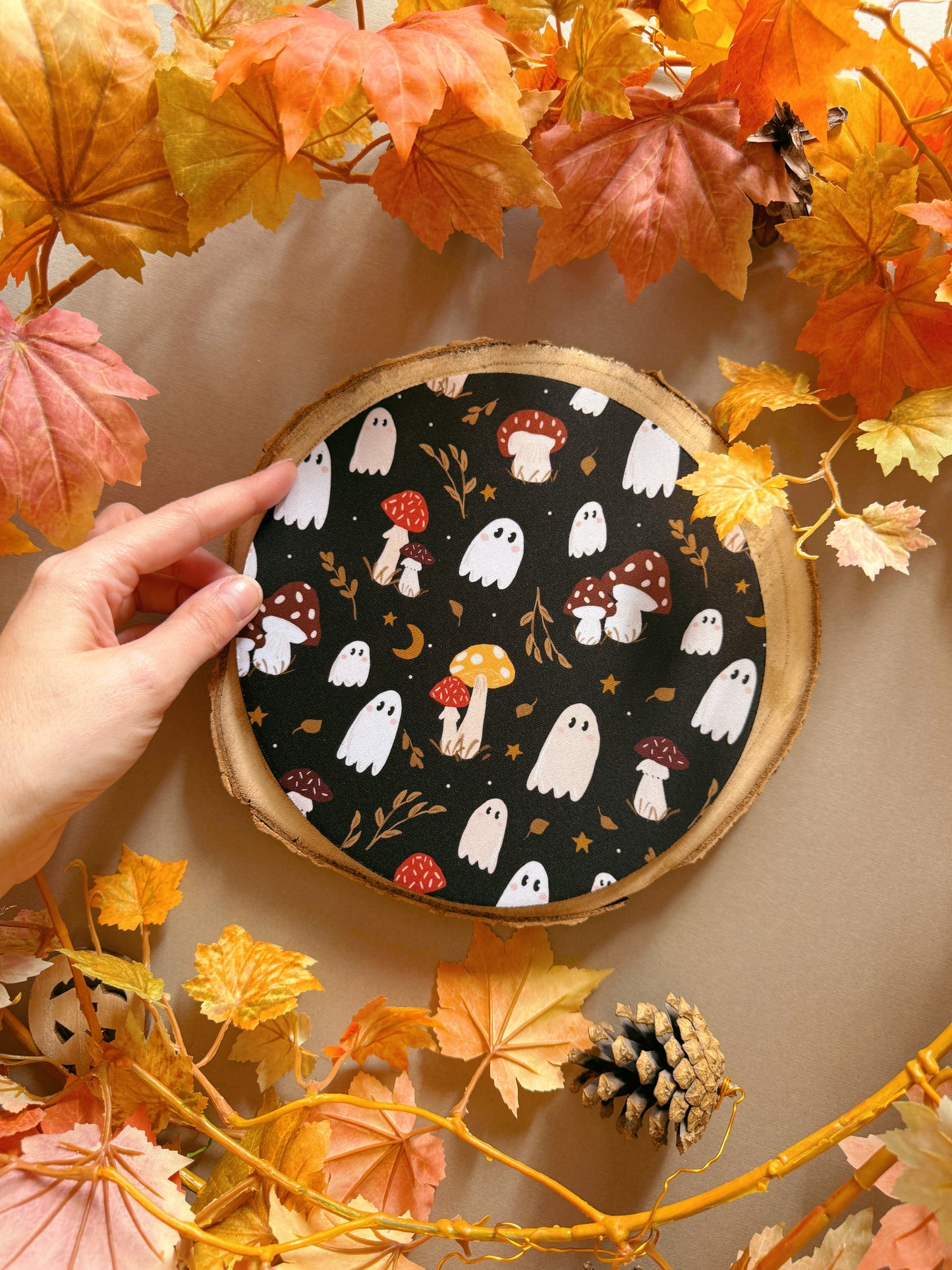 Mushroom Ghost Mousemat