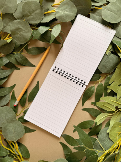 Lamb Spiral Notebook - A6