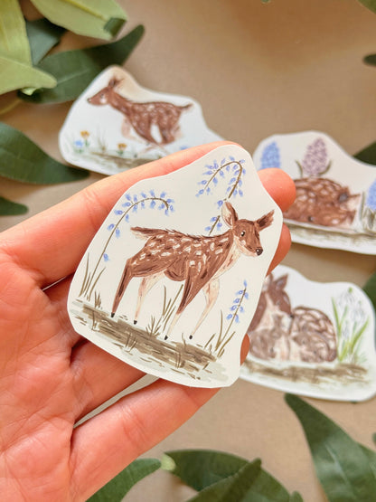 Spring Deer Sticker