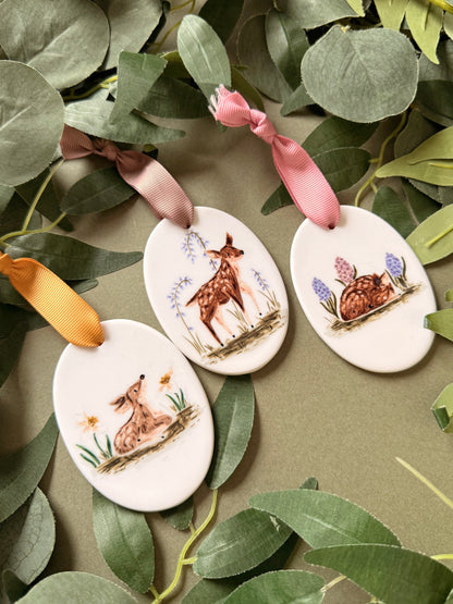 Spring Deer Easter Dec