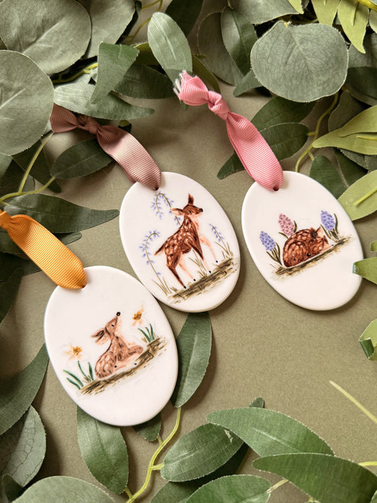 Spring Deer Easter Dec