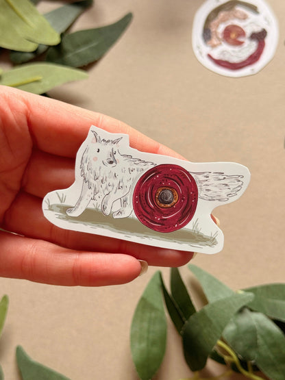 Warrior Wolves Sticker
