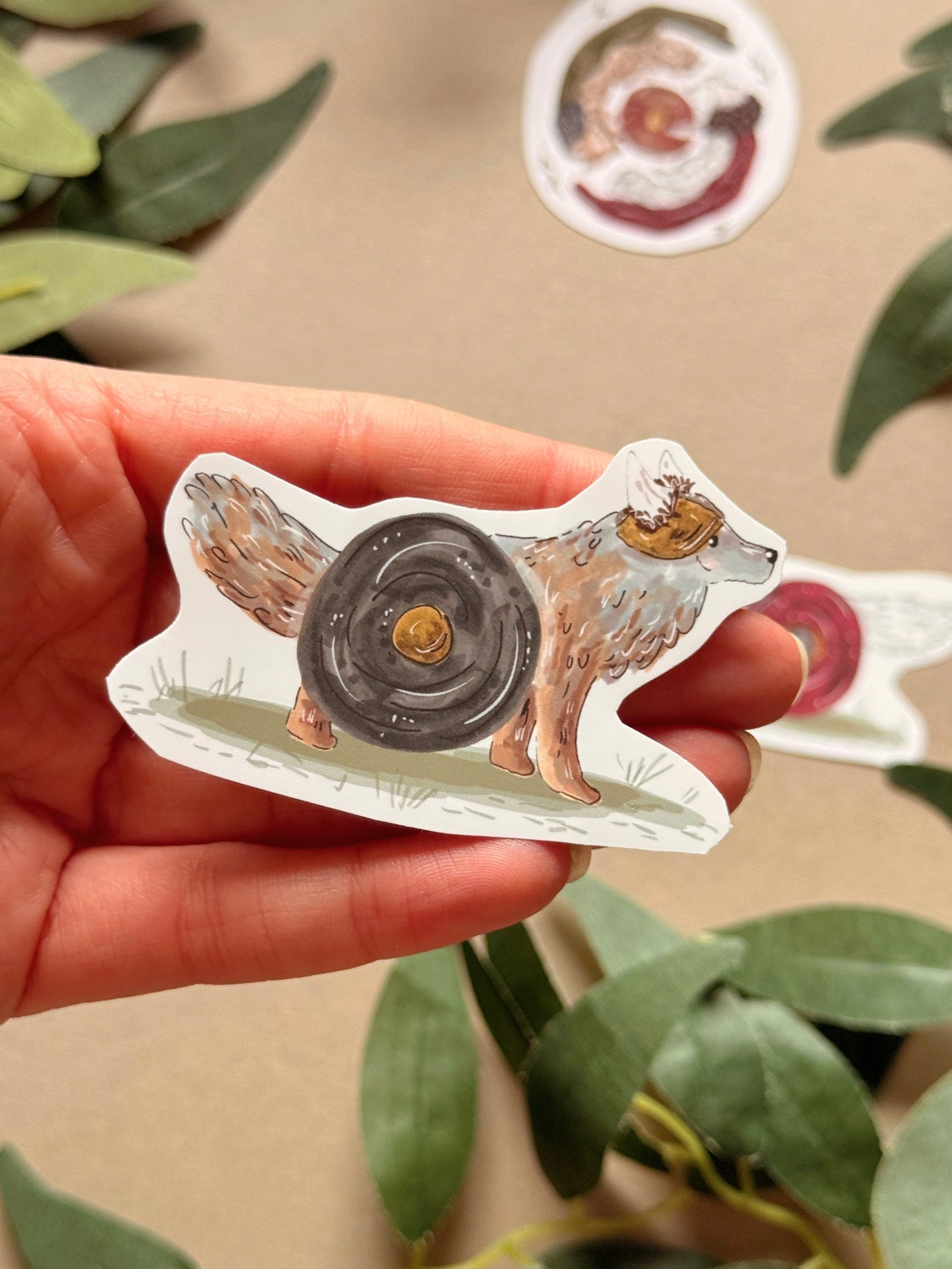 Warrior Wolves Sticker