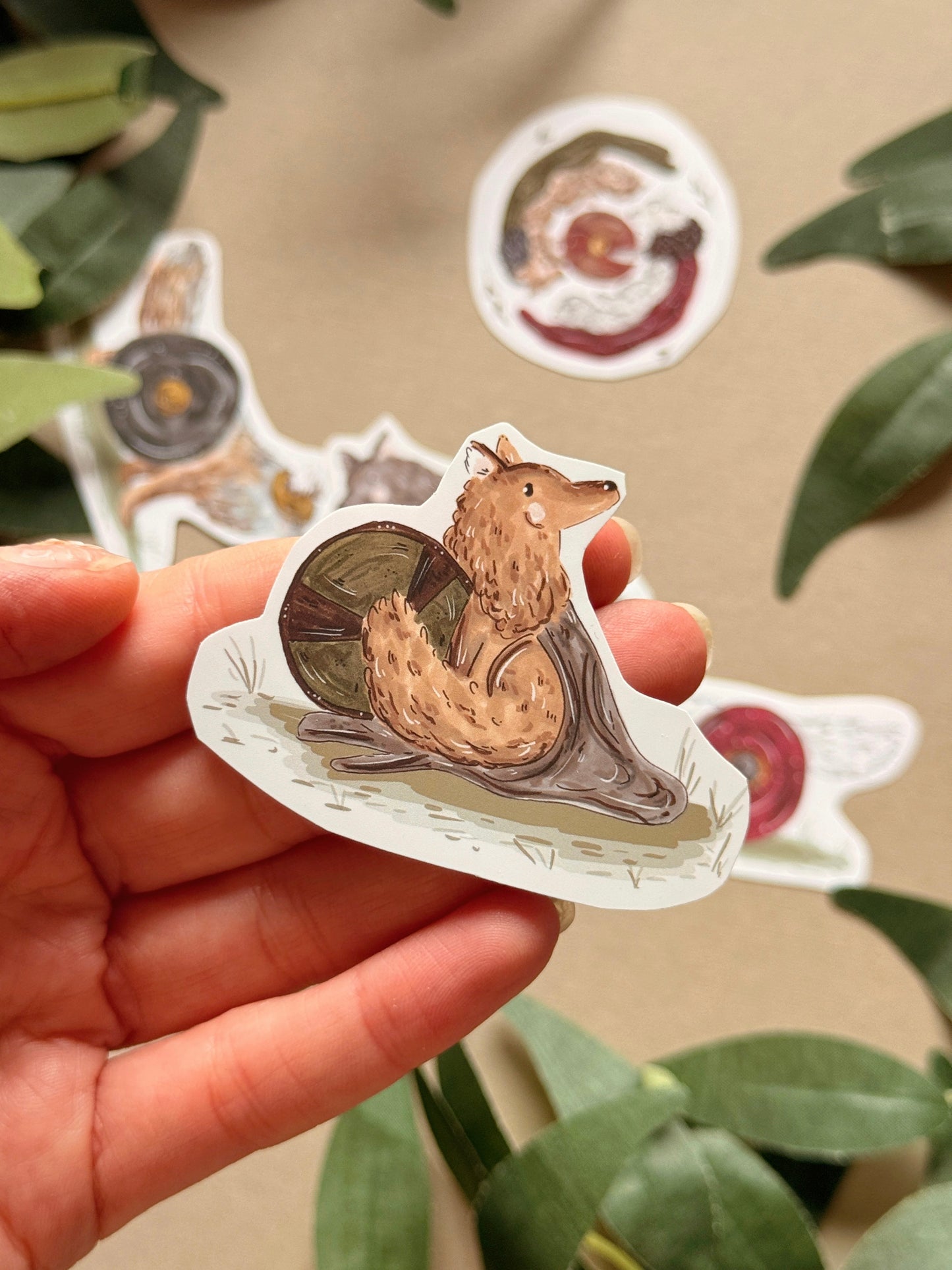 Warrior Wolves Sticker