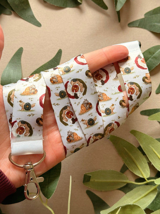 Warrior Wolves Lanyard