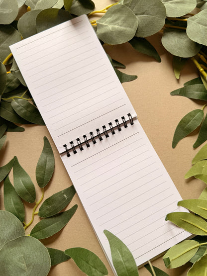 Wolf Spiral Notebook - A6