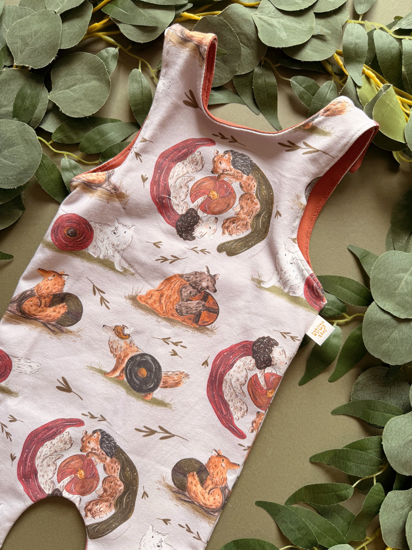 Warrior Wolves Romper