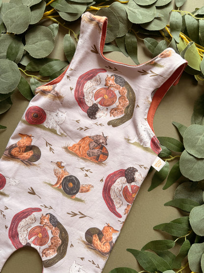 Warrior Wolves Romper