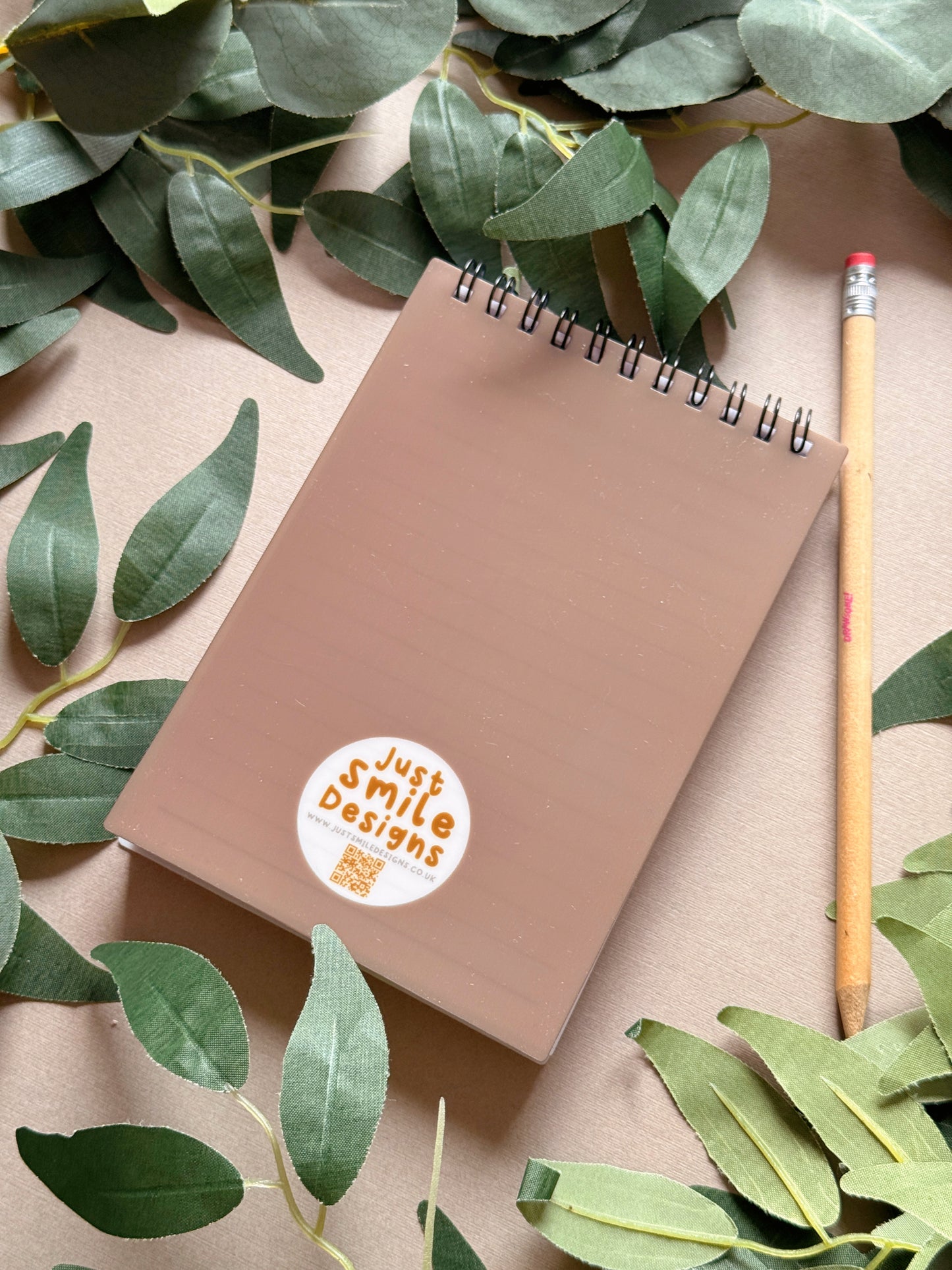 Wolf Spiral Notebook - A6