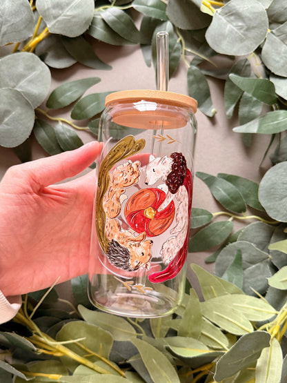 Wolves Glass Tumbler