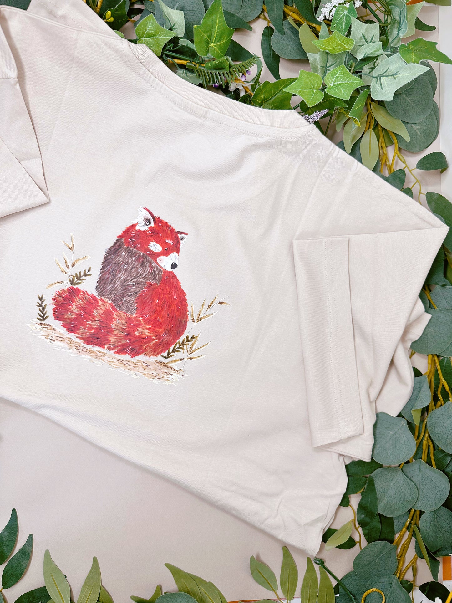Red Panda T-Shirt - Cotton