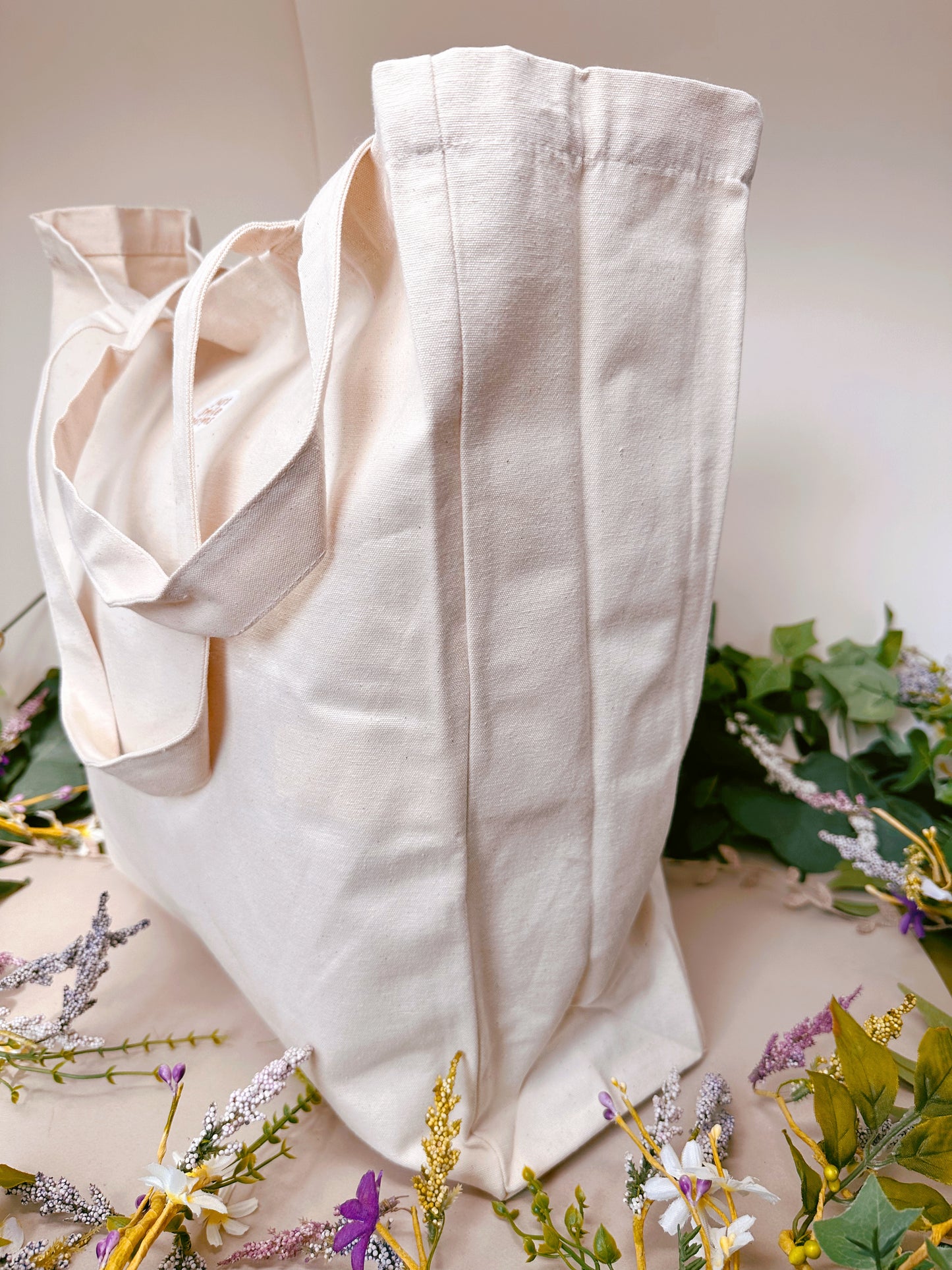 Bee Lavender Giant Tote Bag