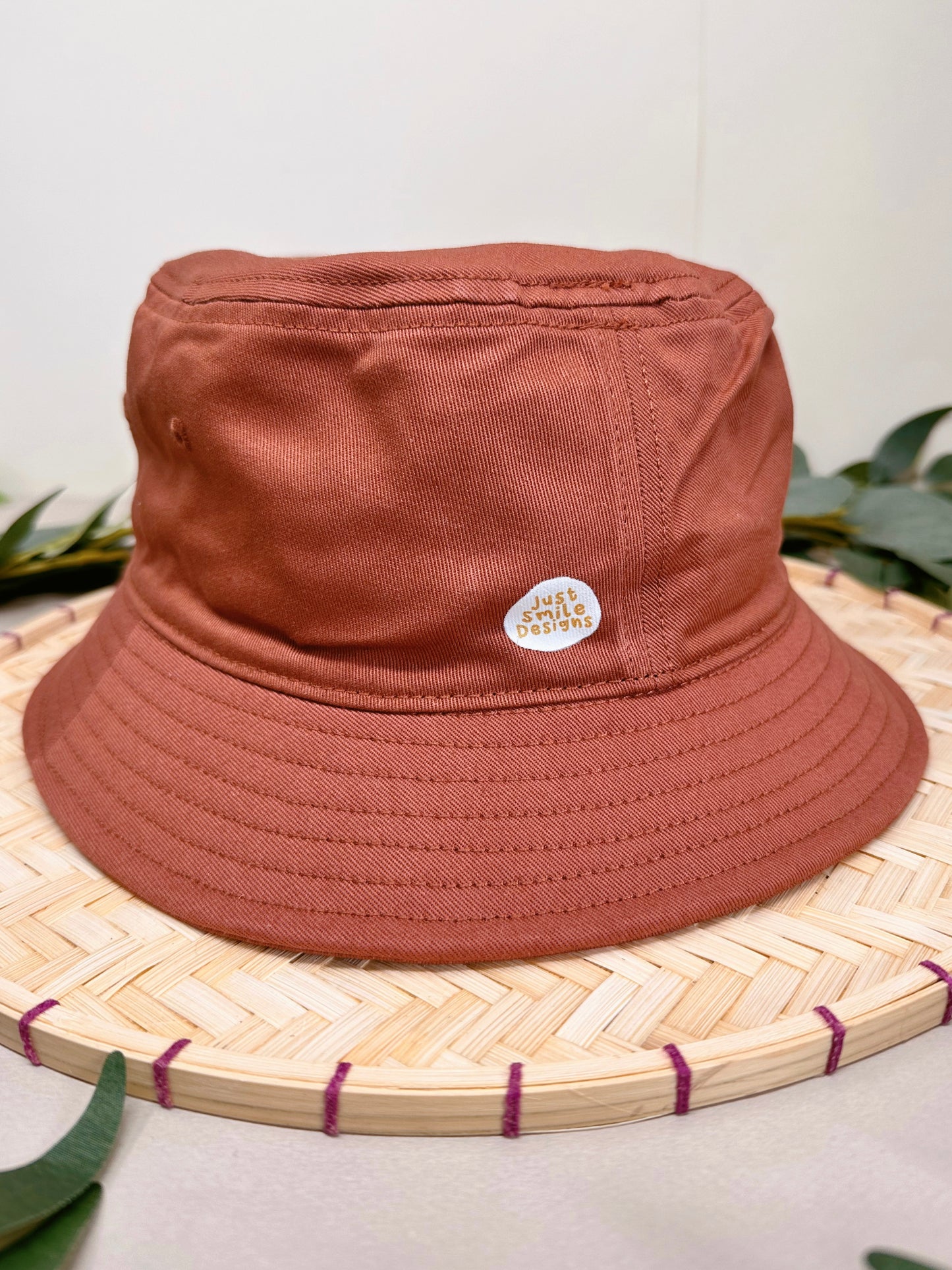 Flower Crown Hedgehog Bucket Hat
