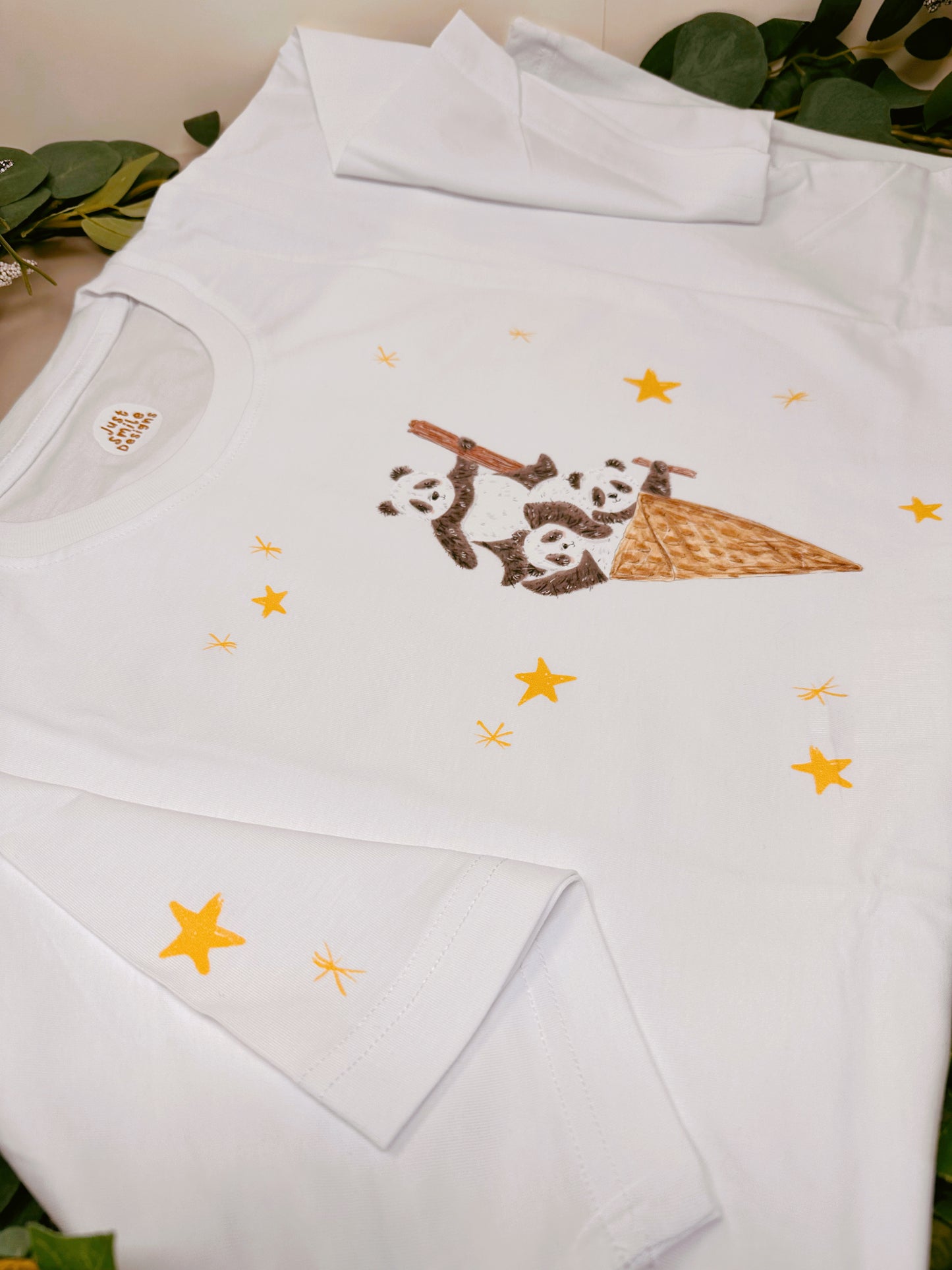 Panda Cone T-Shirt - Cotton