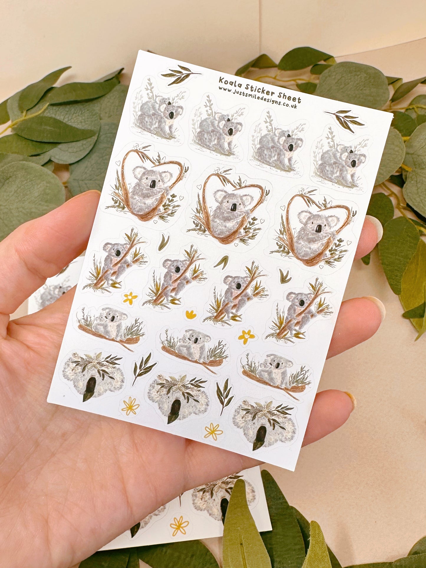 Koala Sticker Sheet