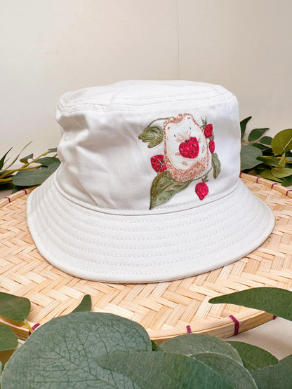 Strawberry Hedgehog Bucket Hat