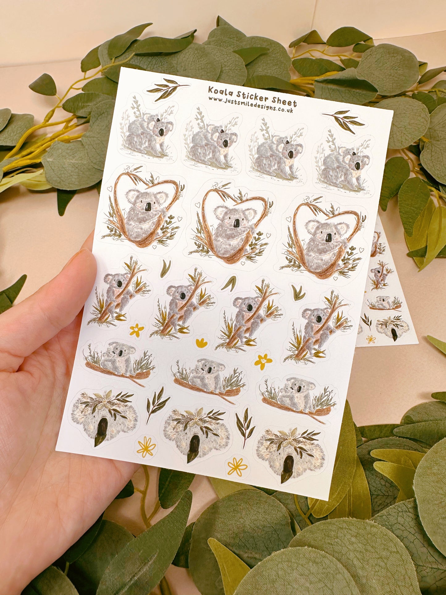 Koala Sticker Sheet